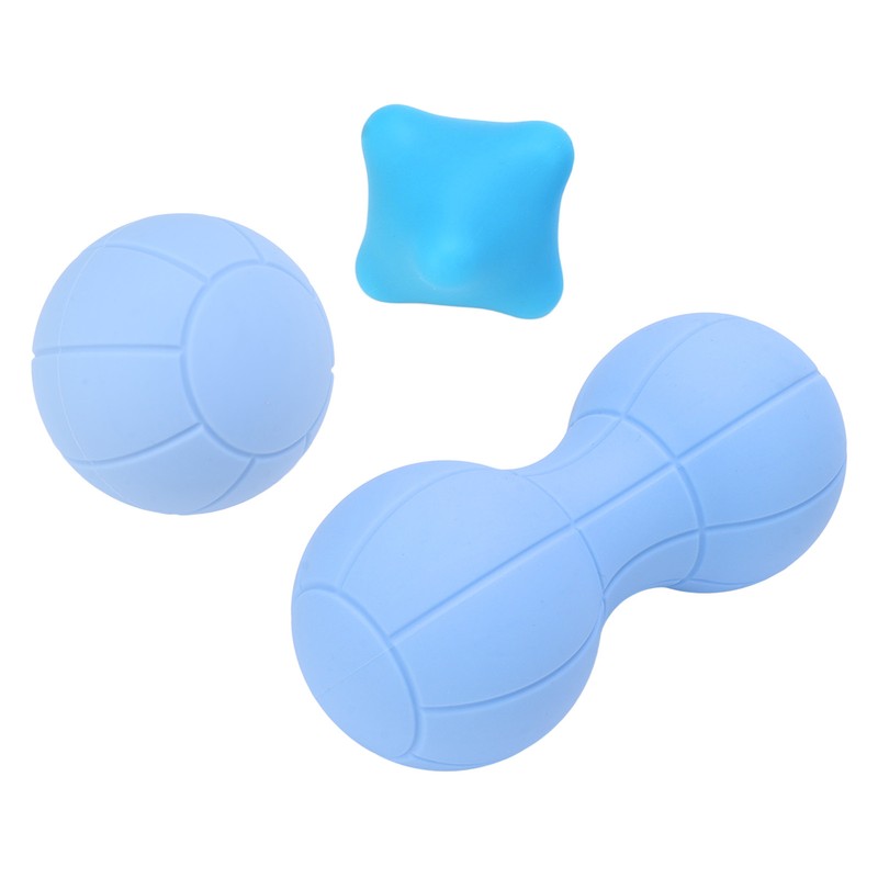 Massage Ball Set 3 Different Silicone Massage Balls for Deep