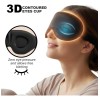 2 Gafas Para Dormir 3d, Transpirables Y Ajustables