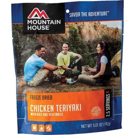 Mountain House Chicken Teriyaki with Rice - 2 Servings
