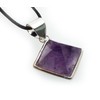 Angelleesa Designs Ltd Amethyst Gemstone Pyramid Pendant
