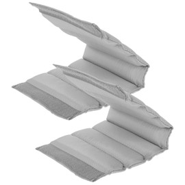 TEHAUX 2pcs Shockproof Camera Bag Dividers Padded Inserts for Backpack Organizers Lightweight and Portable Photography Equipment Partitions Grey Color for Safe Gear Arrangement