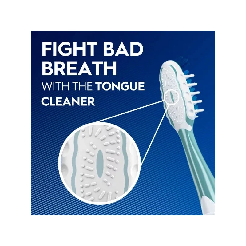 Oral-B Cross Action All In One Manual Toothbrush, Soft