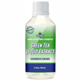Myoc Green Tea Liquid Extract 120ml / 4 fl oz | Cosmetic Grade Extract for DIY Skincare, Hair Care & Beauty Formulations | Non-Edible | Cosmetic Ingredient for Face & Body Care