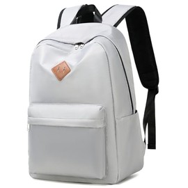 Octsky School Backpack Elementary Middle Lightning Bookbag Laptop Teenager Waterproof Lightweight 17 Inches, Grey