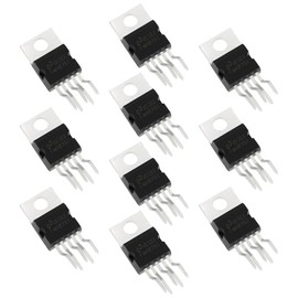 The Lord of the Tools 10pcs LM1875T 20W Mono Audio Power Amplifier 5-Pin TO-220 Sound Amplifier Chip Applicable To Audio Amplifiers Home Theaters Sound Systems
