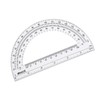 EBOOT Plastic Protractor Math Protractors 180 Degrees, 6 Inch, Pack