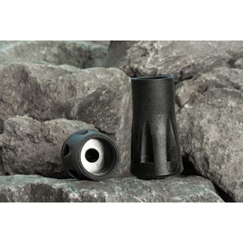 SE 2-Piece Metal Reinforced Rubber Tip Covers for Trekking Poles – Universal Fit for All SE Poles, Added Traction & Durability (2-Pack) - WS-2X10TP