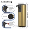 XZUO Automatic Soap Dispenser Adjustable Recharge 2011S (Gold)