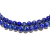 Kobe Hokodo December Birthstone AB 6mm Lapis Lazuli Necklace [50cm/55cm/60cm/65cm/65cm]