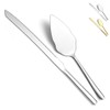 Wedding Cake Knife and Server Set, Stainless Steel Cake Cutting