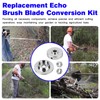 BZTT Brush Cutter Blade Kit Compatible with Echo SRM 225