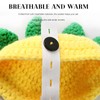 Knitted Turtle Sweater - Dinosaur Shell Costume with Adjustable Strap,