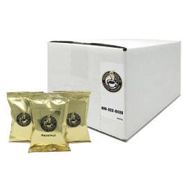 Hazelnut Premeasured Ground Coffee Packets, Good As Gold Coffee, (24 / 2oz Pre-Measured Coffee Packs)
