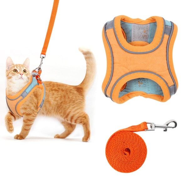 Kcysta Cat Harness and Lead Set Escape Proof, Cat Vest