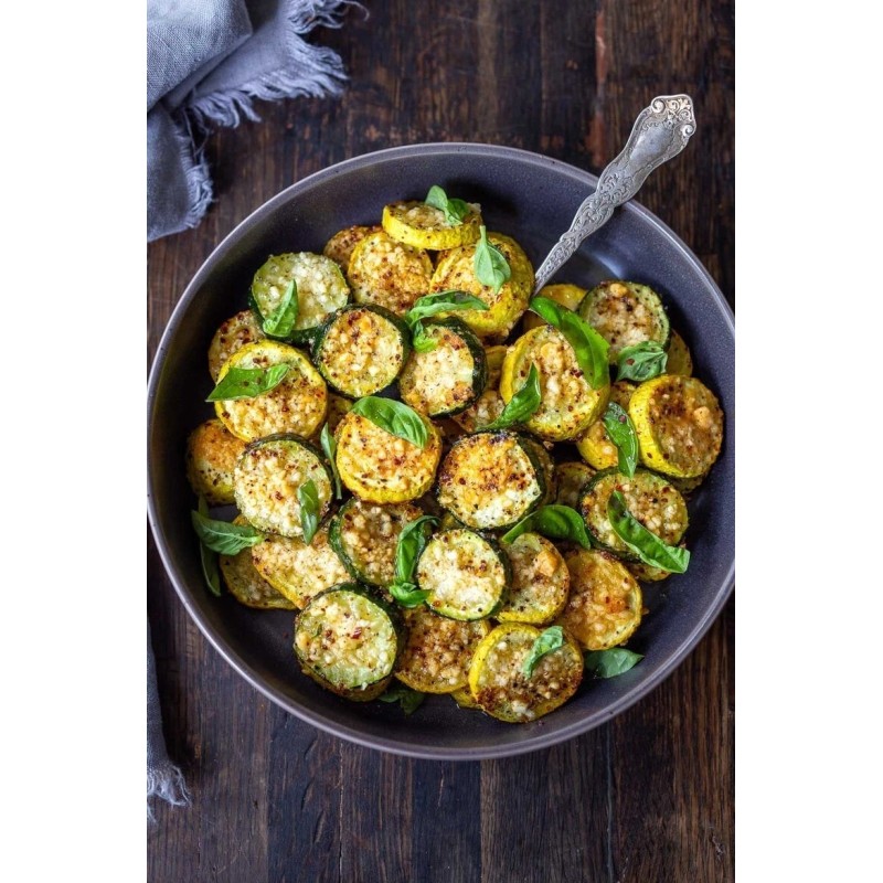 BmoreSpicy.com Cocozelle Summer Squash 20 Seeds Zucchini Fast Growing plant