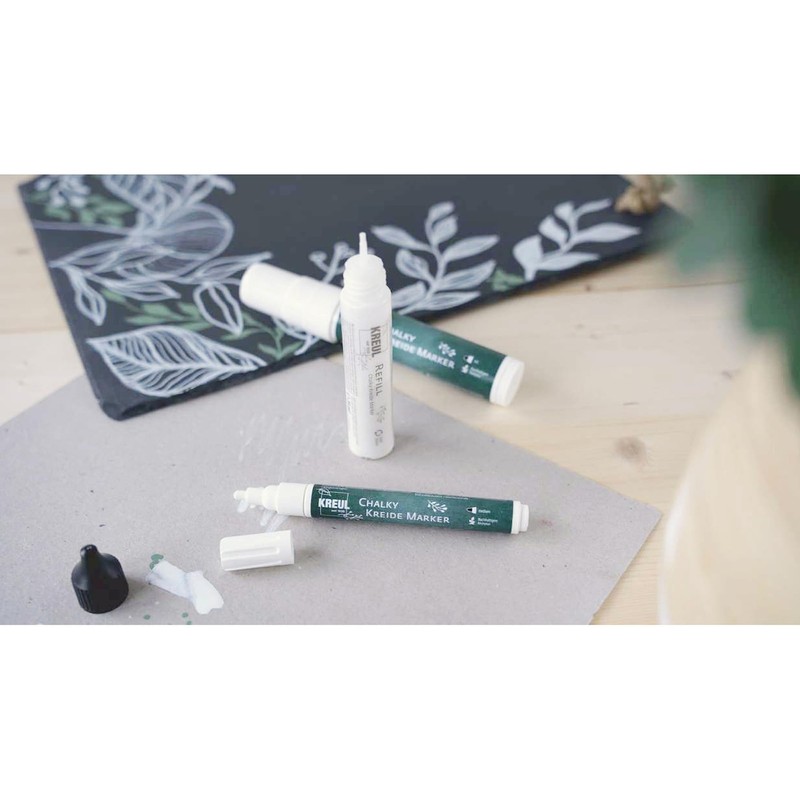 KREUL 22709 Chalky Chalk Markers Set of 4 Window Decoration