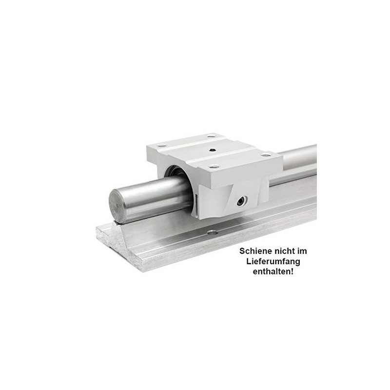 Linear Bearing 20 mm TBR20UU, Open, Adjustable Game