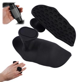 Non-Slip Gym Grips 1 Pair, Gym Grips for Weightlifting, Fitness Gloves Men Women, Portable Training Gloves Men Women Gym Accessories Grip Pads, Grip Pads Strength Training Grip for Strength Training