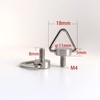 iMusk 4pcs Air 3S/Mini 4 Pro Neck Lanyard Eye Hook