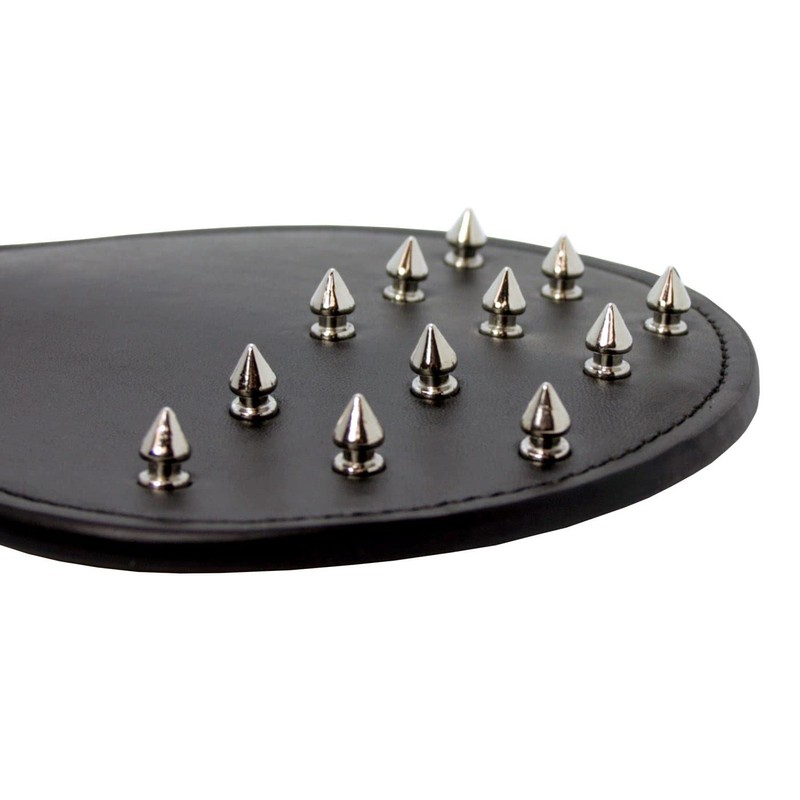 Leather Spiked Spanking Paddle for Kinky Couples