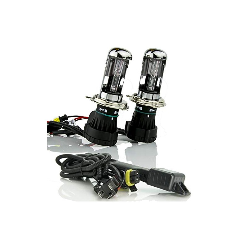 XENTEC H4 GREEN Telescopic Bixenon HID Xenon Bulb x 1