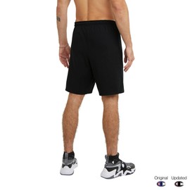 Champion Jersey Short With Pockets, Pantalones Cortos Hombre, Negro (Black), G