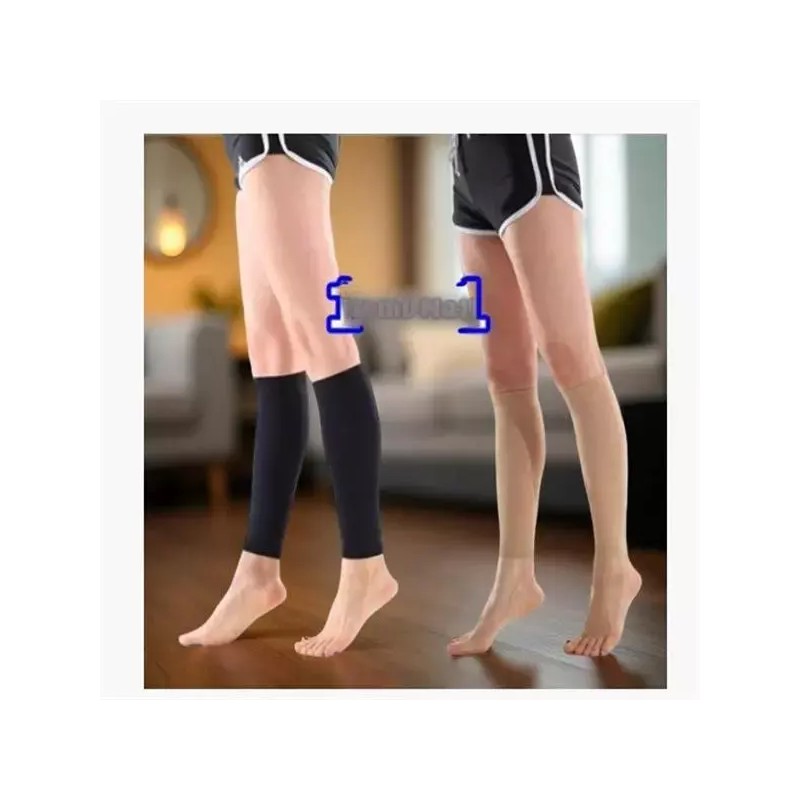 1+1 의료용 압박 스타킹 다리 압박 밴드 종아리 케어 블랙+베이지