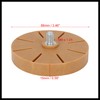 Hihaha 3.5" Car Rubber Eraser Wheel Decal Removal with Drill