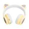 LED Noise Reduction Headset Cat Ear Shape Bluetooth 5.0 Headset