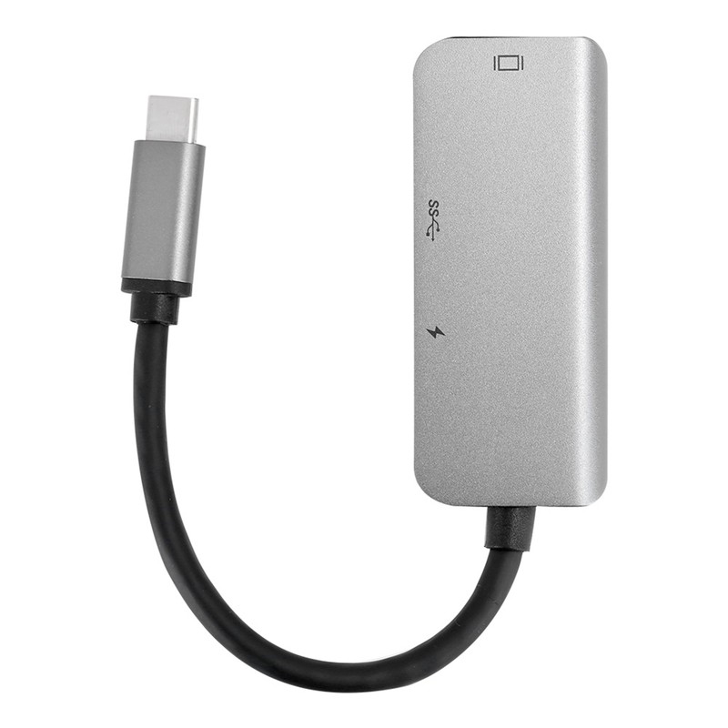 3 in 1 Hub Adapter TypeC to HDMI USB 3.1