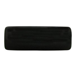 Extra Wide Glasses Case For Men, Large Eyeglass Case In Matte Black Faux Leather