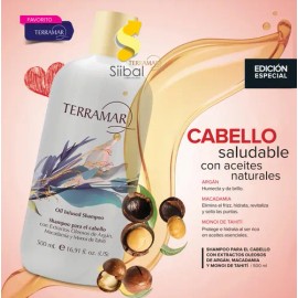 Oleo, Shampoo Y Mascarilla Argán Y Macadamia Terramar 500ml                                                                                           