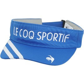 Coq Sportif QGBXJC52 Men's Logo Sun Visor, Eve Line, Cooling Bell Oasis, Sun Shade, Golf,, BL00 (blue)