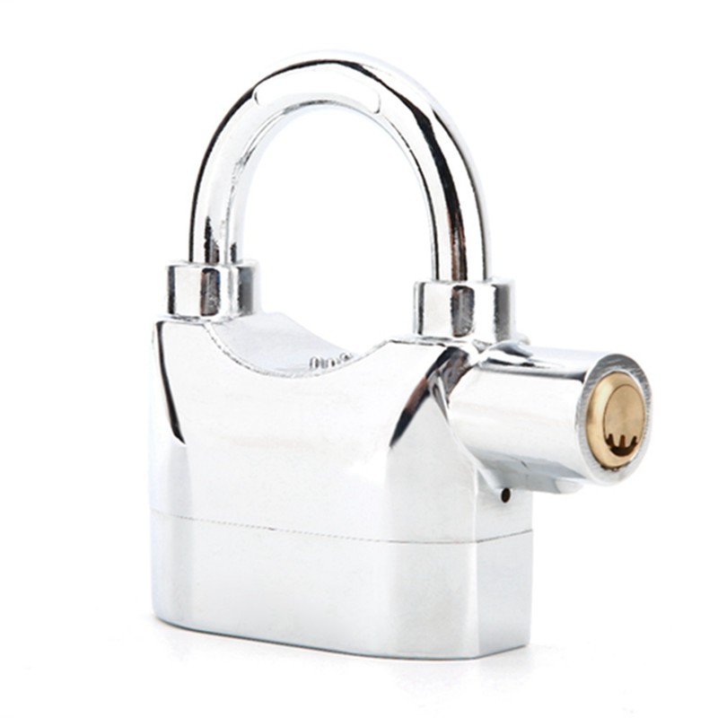Anti theft Security Padlock Waterproof Siren Alarm Lock for Motorcycle