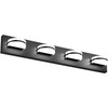 Aipsun 4 Lights Modern Black Vanity Light Up and Down
