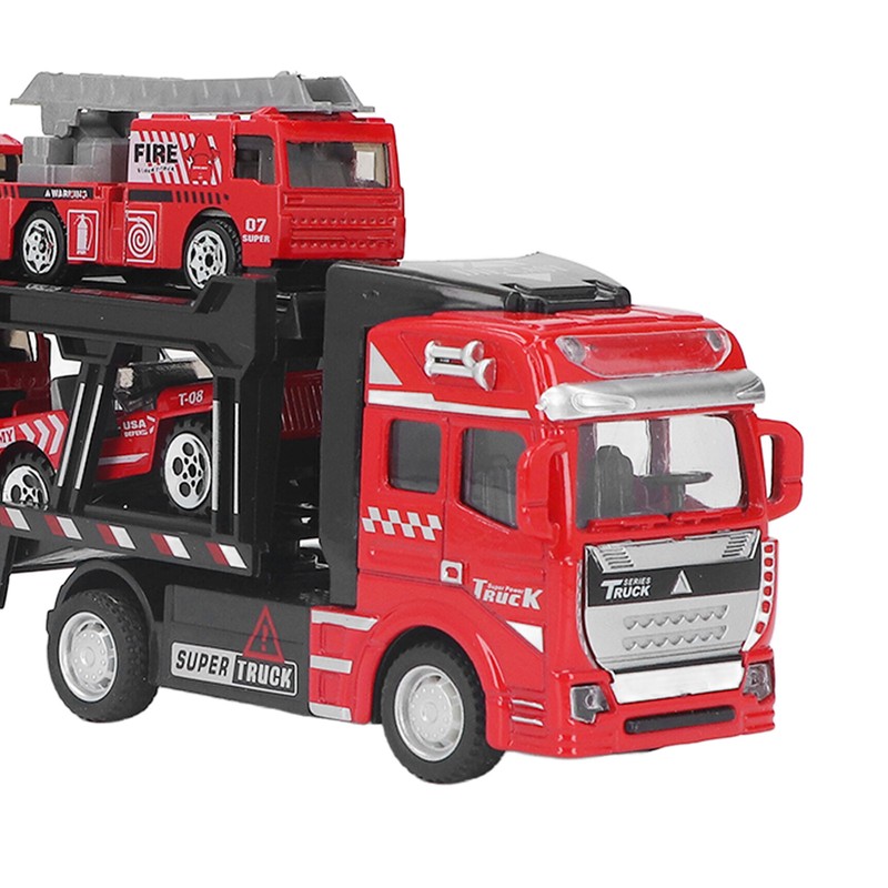 32cm Car Carrier Truck for Boys with 6 Small Car