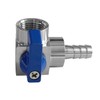 Beduan Stainless 3/8" Barbed x 3/8" NPT Female 90 Degree