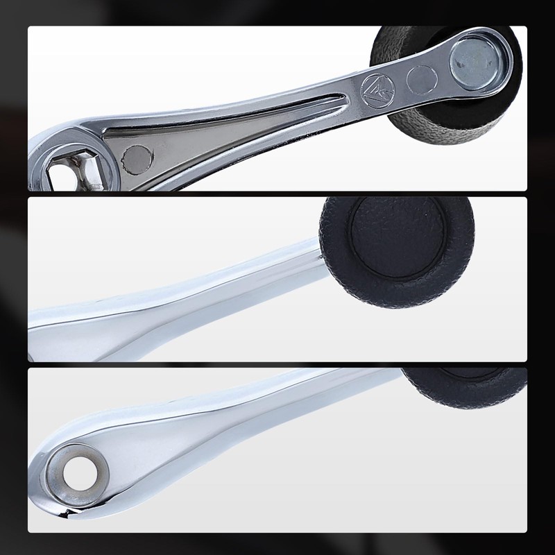 A-Premium Front Driver or Passenger Side Window Crank Handle Compatible