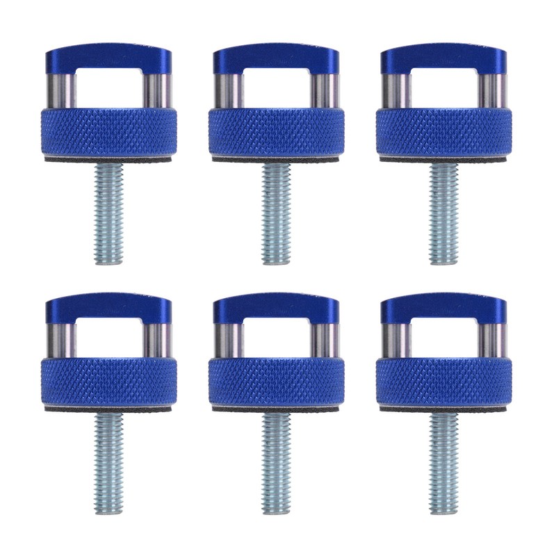 6PCS Hard Top Quick Removal Fastener Thumb Screw with D