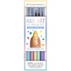Salon Perfect Nail Art 5-Piece Brush Set, Easy-to-use Manicure Pedicure