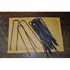 Gardener Select Garden landscape staples 50 pack 11 gauge 6x1 inch Perfect hold down and more