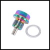 Hihaha M16x1.5 Multicolor Magnetic Oil Drain Plug with Gaskets 1