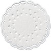 Duni Coasters 8-Ply Tissue Plain White Diameter 7.5 cm Pack of 250