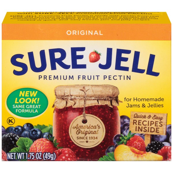 Sure-Jell Original Premium Fruit Pectin, 1.75 Ounce (Pack of 8)