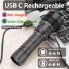 ALONEFIRE SV47 12W 365nm UV Flashlight USB C Rechargeable Long