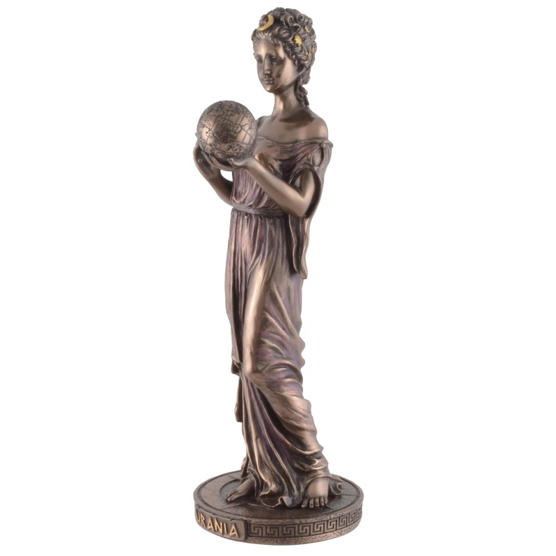 VOGLER Joh. Vogler GmbH Urania Muse, Goddess of Astronomy, Bronzed