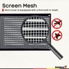 Steinberg14 Black Vent Cover 10x4 (Duct Opening) with Mesh -