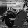 Motorcycle Kickstand Pad Universal Motorcycle Kickstand Coaster Support Side Stand