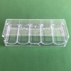 Poker Chip Holder Tray Racks - 1Pack Clear Acrylic Chips