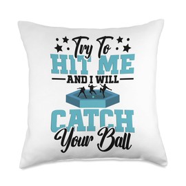 Gaga Ball Pit Court Gaga Ball Player Inflatable Gaga Ball Throw Pillow